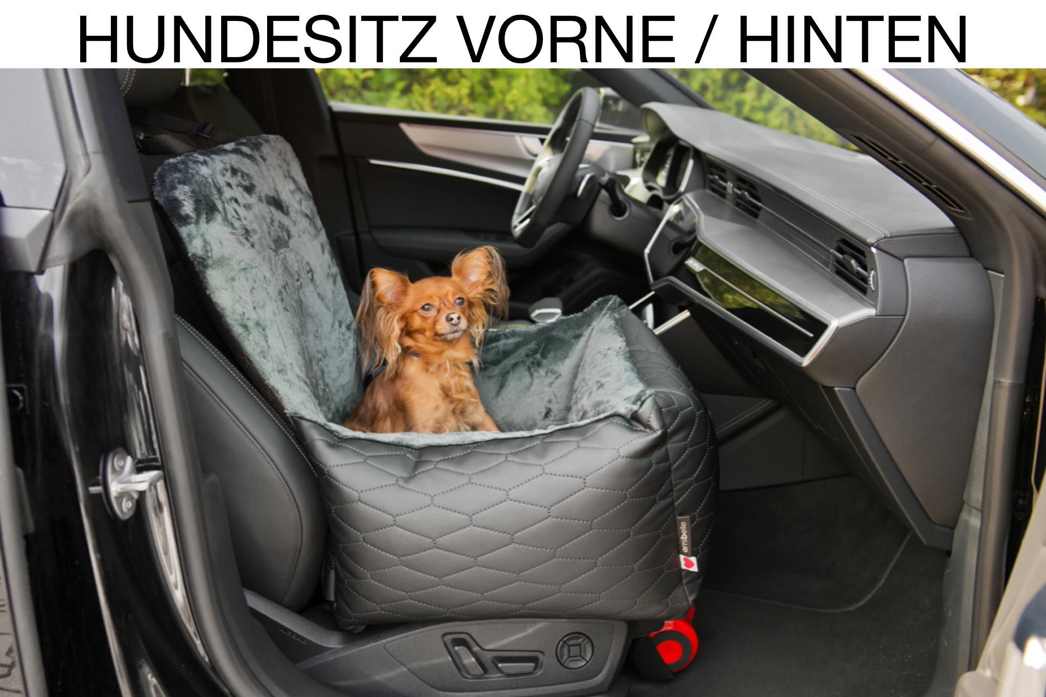 Hundekorb Beifahrersitz Bella