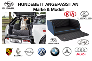 KOFFERRAUM HUNDEBETT ANGEPASST AN MARKE & MODELL