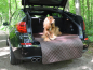 Preview: Hunde Automatratze Travelmat City Hunde-Reisebett 110 x 90 cm braun