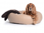 Preview: K-Nax Hundebett Kunstleder 60 cm hellbraun