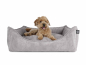 Preview: Hundebett Dreamer Cordline 90x70 cm GRAU