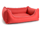 Preview: Hundebett Arpad Nylongewebe 90x70 cm rot