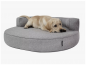 Preview: Atlanta Hundebett Silverline grau