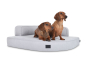 Preview: Hundebett Esquina Select+ 80x80 silber