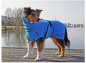 Preview: Hunde Bademantel HIMMELBLAU