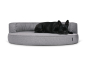 Preview: Atlanta Hundebett Silverline grau