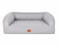 Preview: Flo Hundebett Silverline silber 110x90 cm