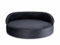 Preview: Hundebett Island Velvetline NAVYSCHWARZ Ø 100cm-2