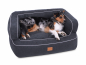 Preview: Neo Hundebett Luxuryline anthrazit 90x70 cm