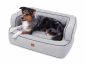 Preview: Neo Hundebett Luxuryline silber 90x70 cm-1