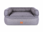 Preview: Neo Hundebett Softline grau 70x50 cm