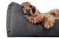 Preview: Hundebett Worldcollection Comfort 130x110 cm grau