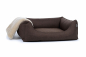 Preview: Hundebett Worldcollection Softline 90x70 cm braun