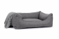 Preview: Hundebett Worldcollection Softline 90x70 cm grau