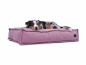 Preview: Hundekissen Flow Struqturo 120x80 cm ROSA