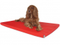 Preview: Hundematte Luvano Nylongewebe 80x60 cm rot