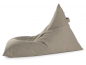 Preview: Juubag-triyang-living-Sitzsack 100x60 taupe