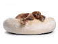 Preview: K-Nax Hundebett Fake Fur 75 cm creme