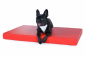 Preview: Hundematte Luvano Kunstleder 80x60 cm rot