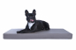 Preview: Hundematte Luvano Kunstleder 80x60 cm taupe