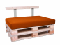 Preview: Palettenkissen Sunline Uni 60x42x8 Premium (Outdoor) terracotta-1