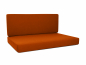 Preview: Palettenkissen Sunline Uni 60x42x8 Premium (Outdoor) terracotta-4