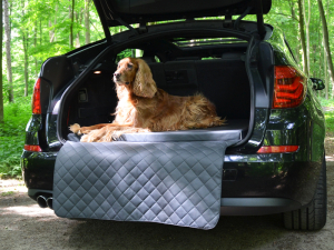 Auto Hundematratze Travelmat City Hunde-Reisebett 110 x 90 cm grau