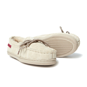 Lammfell Hausschuhe Moccasins Elba beige-2