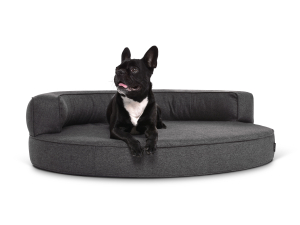 Atlanta Silverline Hundebett anthrazit 70x50 cm