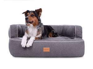 Neo Hundebett Luxuryline grau 90x70 cm