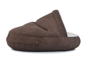 Hundebett Shell Comfort 75x75 cm braun