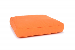 Matratzenkissen Juubag Sunline Uni 50x50 orange