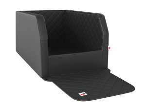 Auto Rücksitz Hundebett Travelmat RS Duo Plus Gr. L Jetblack