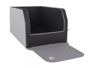 Auto Rücksitz Hundebett Travelmat RS Duo Plus Gr. L Silverlineblack