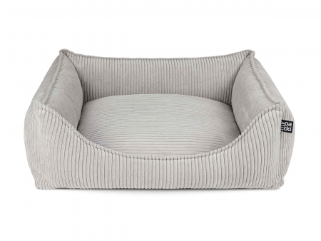 Hundebett Dreamer Cordline 70x50 cm SILBER-4