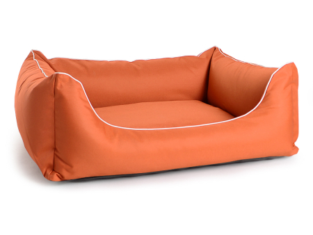 Hundebett Arpad Nylongewebe 90x70 cm orange