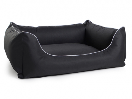 Hundebett Arpad Nylongewebe 90x70 cm schwarz