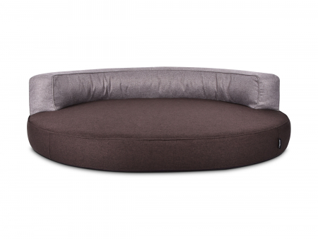 Atlanta Struqturo Hundebett brauncreme 110x90 cm-1