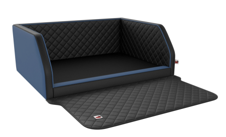 Hunde Autobett Travelmat Duo Plus 90x70 navyblack