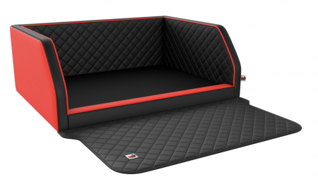 Hunde Autobett Travelmat Duo Plus 110x90 pepperblack