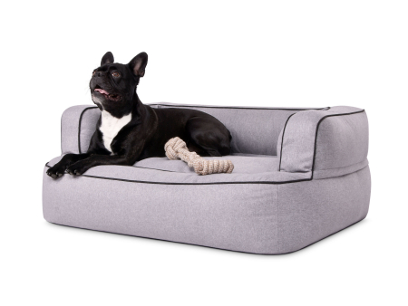 Neo Hundebett Silverline silber 70x50 cm