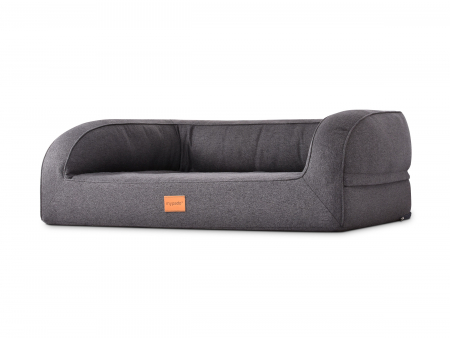 Flo Hundebett Silverline anthrazit 130x110 cm-1