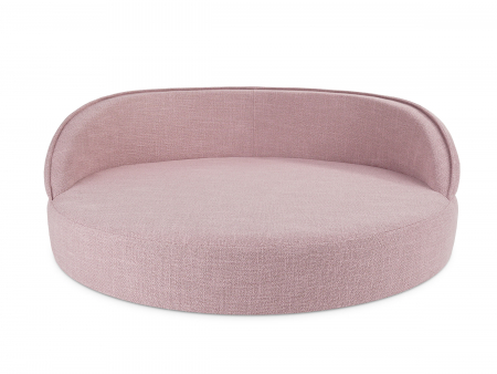 Hundebett Island Struqturo ROSA Ø 85cm-2