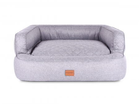 Neo Hundebett Softline silber 130x110 cm-1