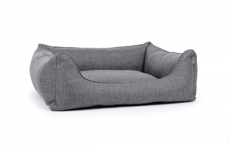 Hundebett Worldcollection Softline 70x50 cm grau