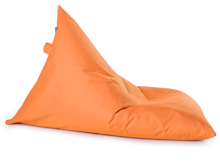 Juubag-triyang-Nylon-Sitzsack 100x60 orange