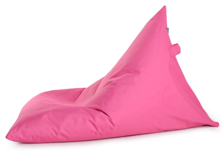 Juubag-triyang-Nylon-Sitzsack 100x60 pink