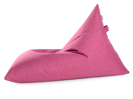 Juubag-triyang-softline-Sitzsack 100x60 pink