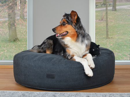 Hundekissen Mio Select+ Luxuryline anthrazit 90 cm