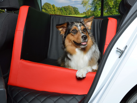 TIERVITAL NATURPRODUKTE - Auto Rücksitz Hundebett entspanntes